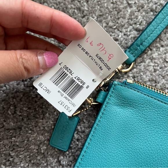 Coach mini double zip crossbody bag NWT - Picture 9 of 9